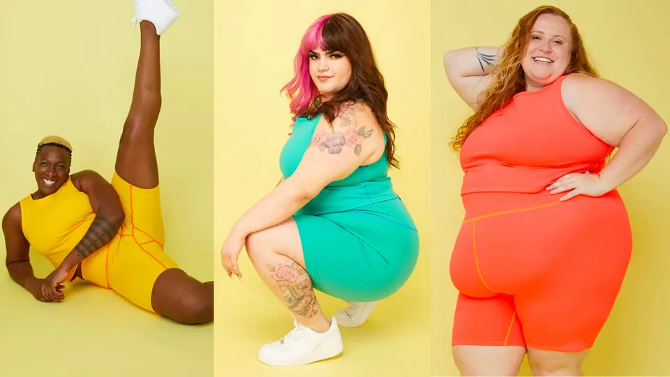Plus size neon biker shorts sales