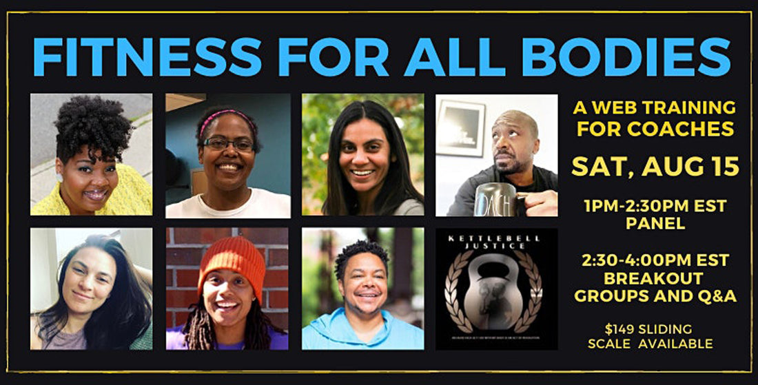 Fitness for All Bodies online course with Coach Justice Roe Williams