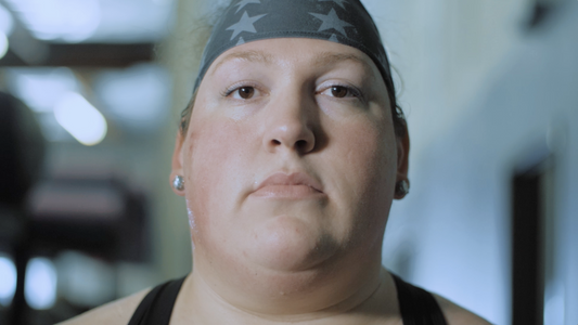 Sarah Robles close up Superfit Hero sponsored athlete