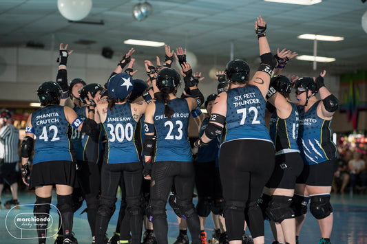 Superfit Hero Sponsored Team Sacramento Roller Derby on the Body Positive Fitness Finder