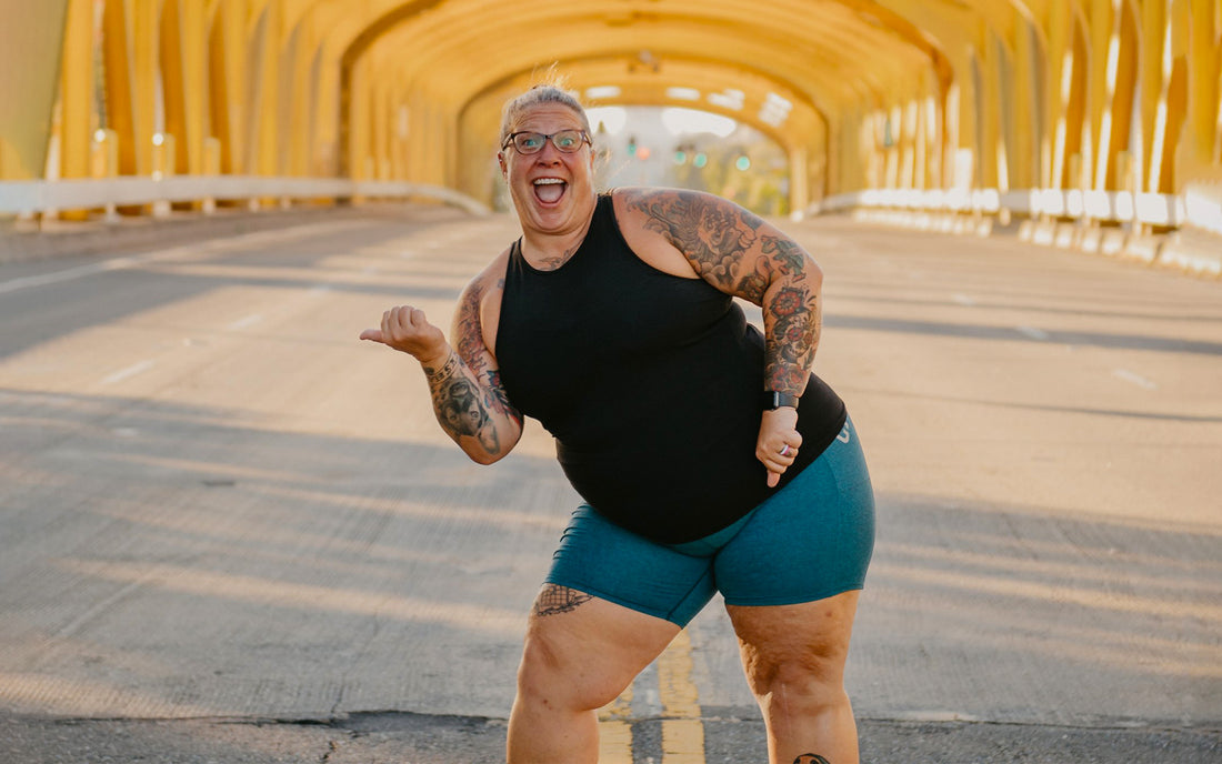 Superfit Hero Ambassador Wendy Welsher, Plus Size Fitness Instructor