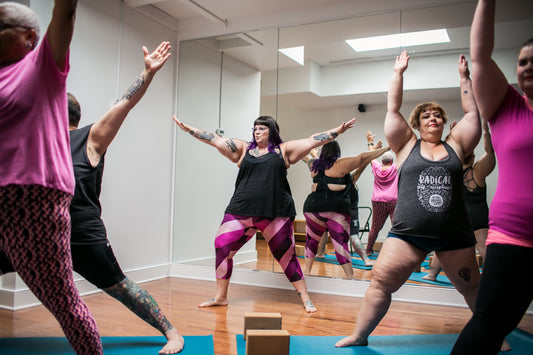 Amber Karnes Body Positive Yoga, Superfit Hero Body Positive Fitness Trainer