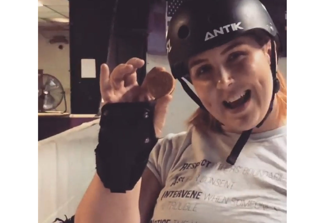 K. Woo!'s Superfit Hero What's in Your Pocket Contest Oreo Skate Winning Entry