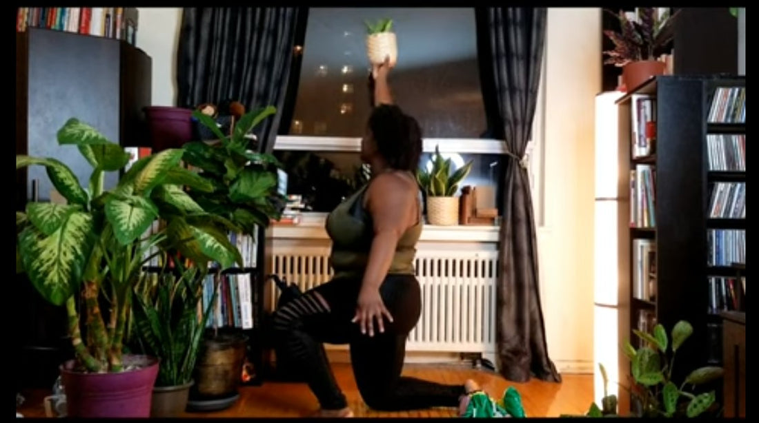 Plants workout with Simone Samuels on the Superfit Hero Body Positive Fitness Finder