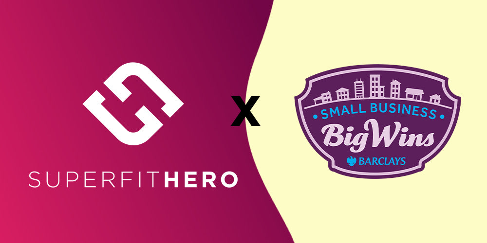 Small Business Big Wins by Barclay's, contest to win $60,000, Superfit Hero is a finalist