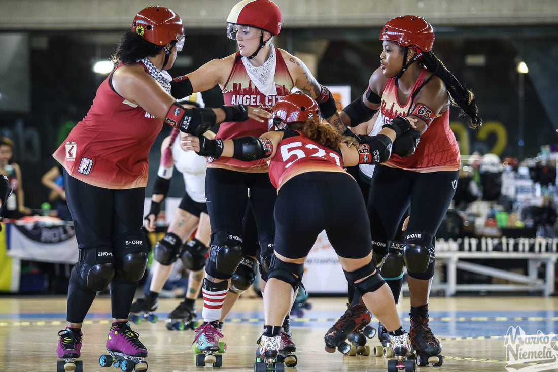 Superfit Hero Sponsored Team, Angel City Derby, on the Body Positive Fitness Finder
