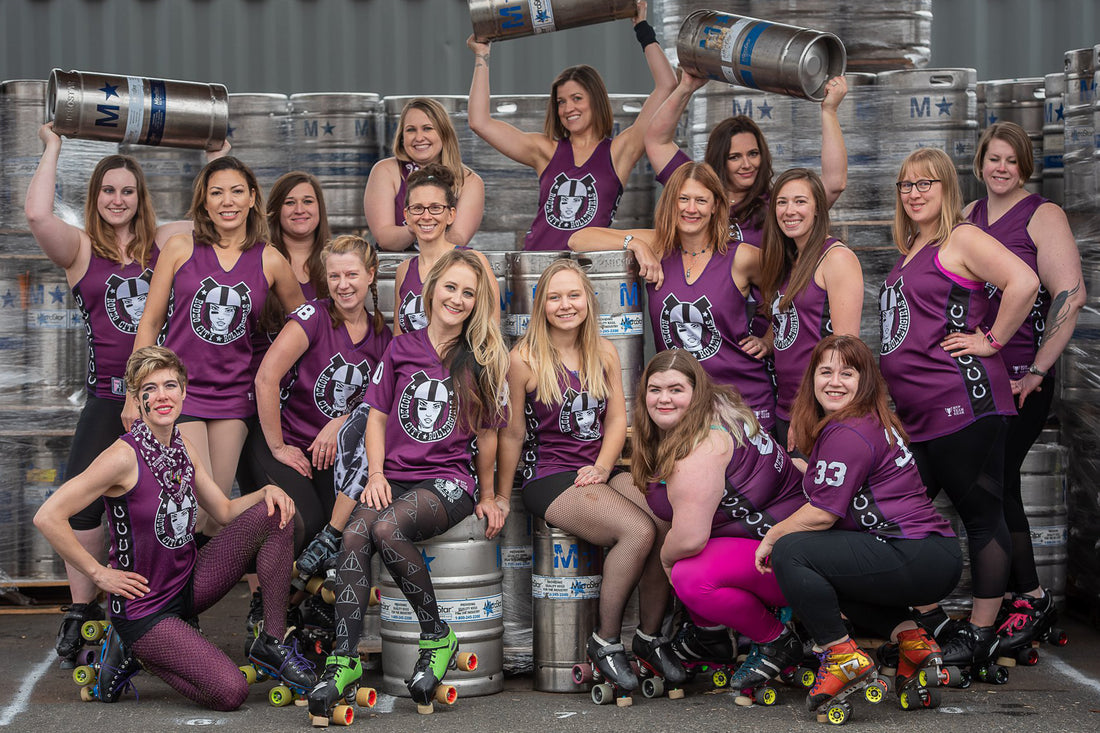 Superfit Hero Sponsored Team Rodeo City Rollergirls on the Body Positive Fitness Finder