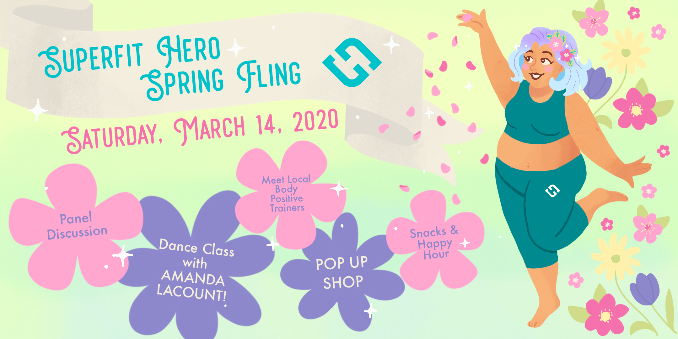 Spring Super Hero 🌺 Superfit Hero Spring Fling
