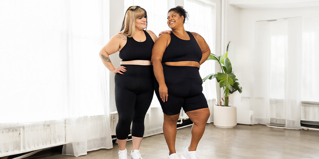 Best Plus Size Activewear brand Superfit Hero