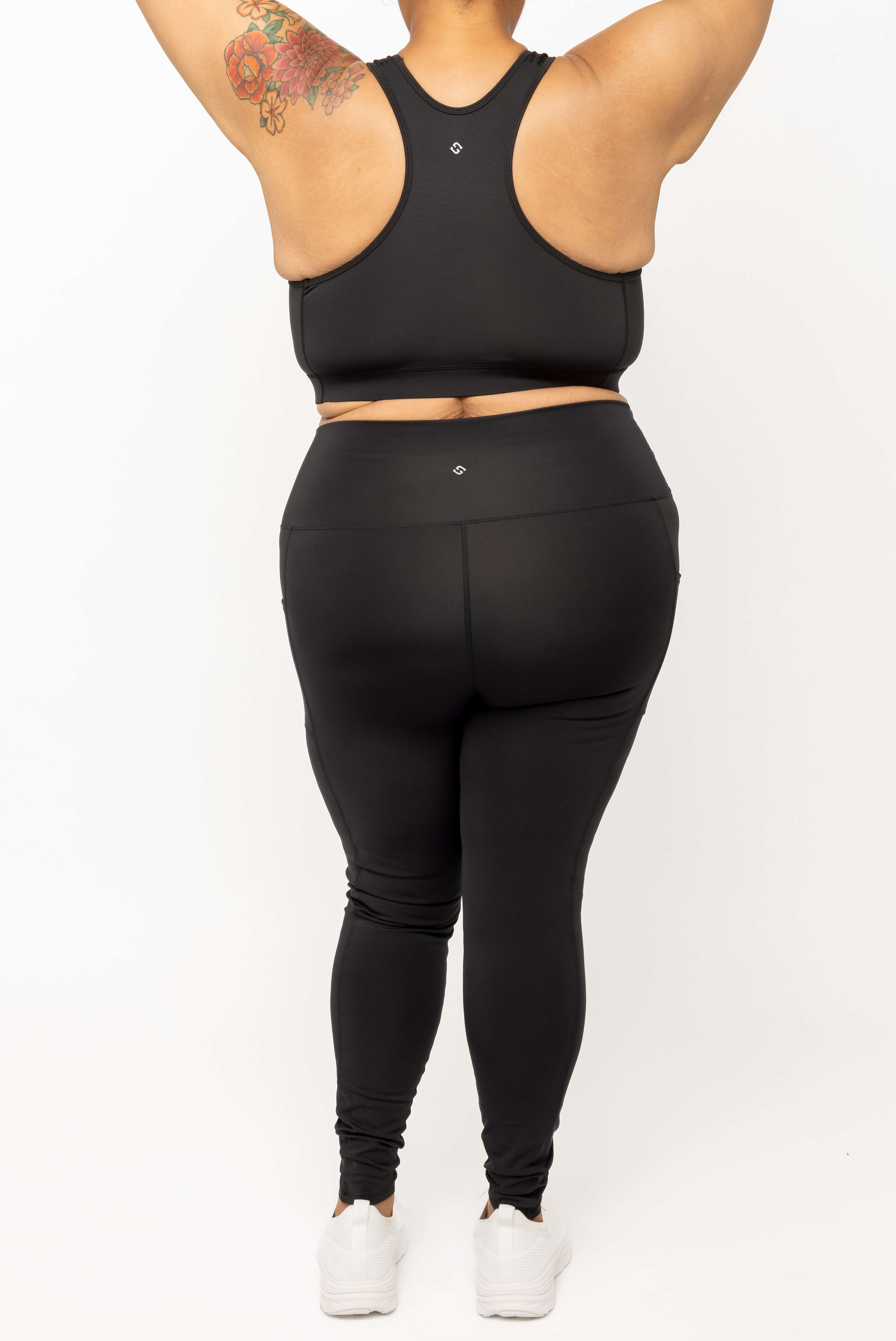 SuperCool Pocket Ankle Leggings - Black | Superfit Hero