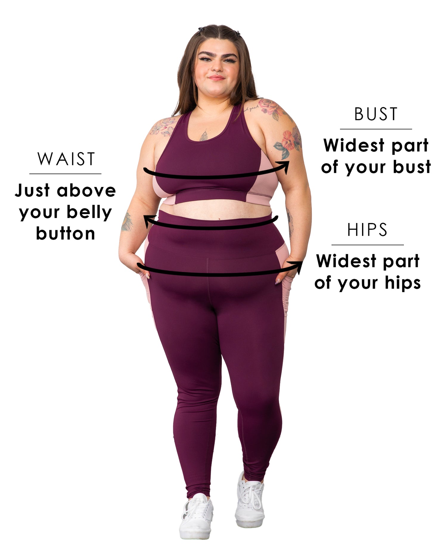 Women's Size Guide, Fitting & Measurements