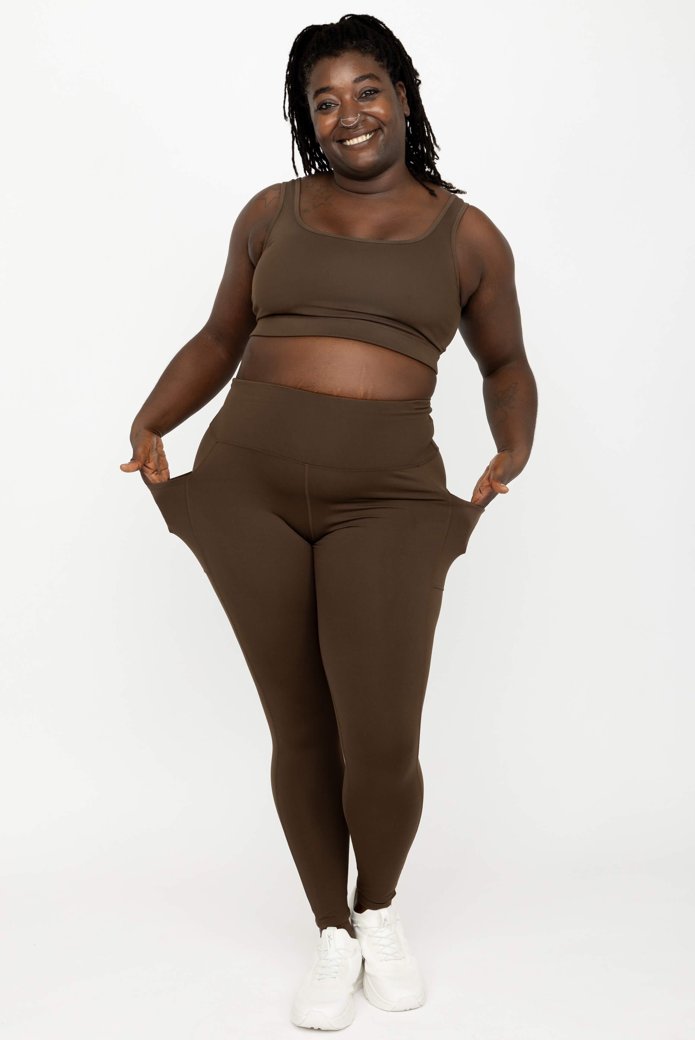 Plus Size Compression Leggings for Lipedema and Lymphedema