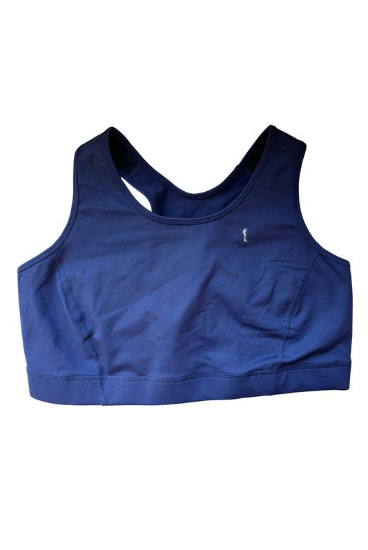 WAREHOUSE SALE - SuperHold Racerback Sports Bra - Navy