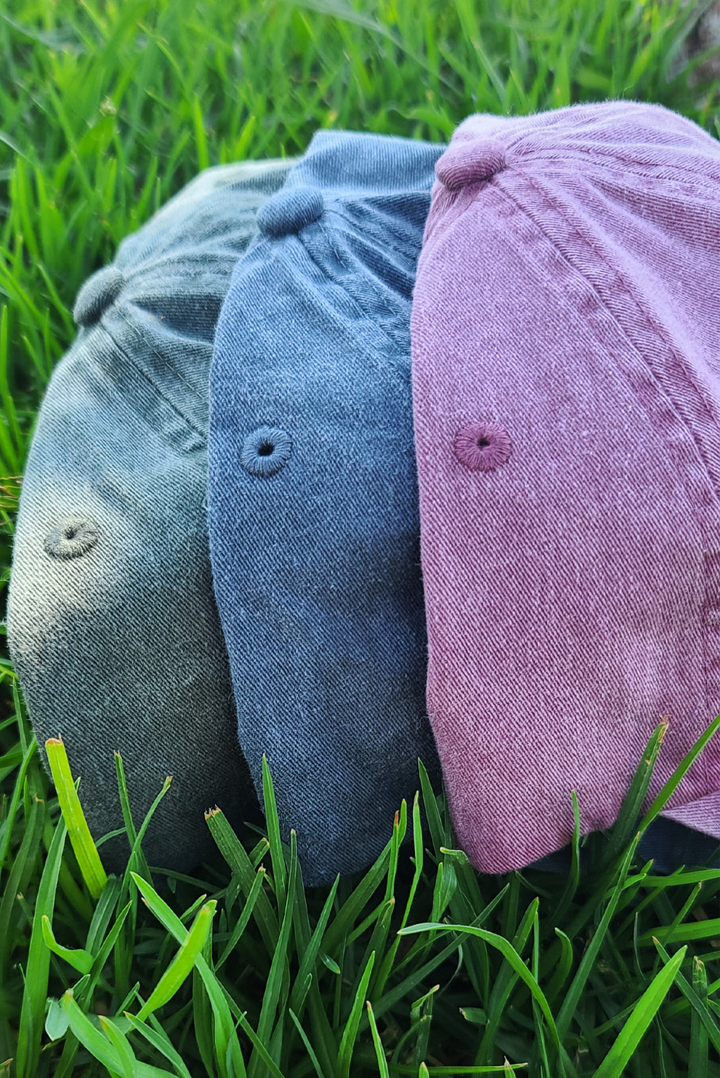 Embroidered Washed Cotton Twill Cap - FINAL SALE