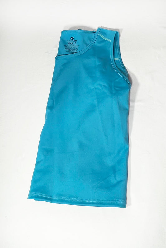 [SAMPLE SALE] Crop Tank - Turquoise