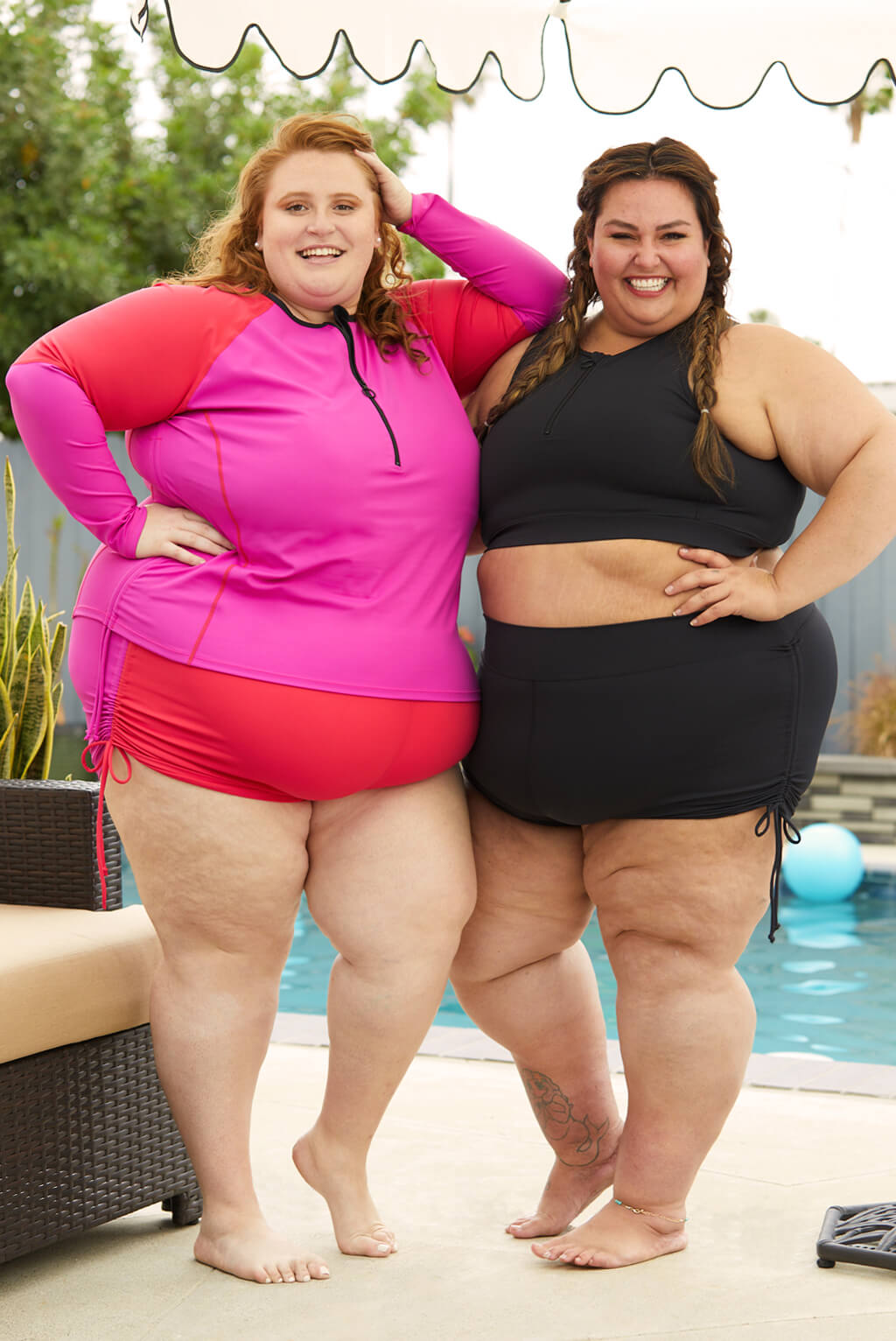 Women's Bathing Suit one Piece Plus Size Plussize Bathing Suit Beachwear  (Color : A, Size : XXL Code)